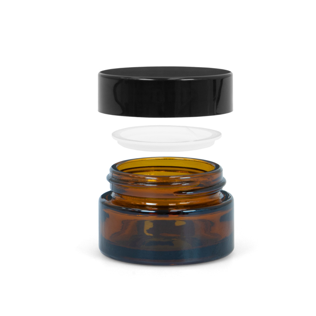 Barna üveg pohár 20 ml