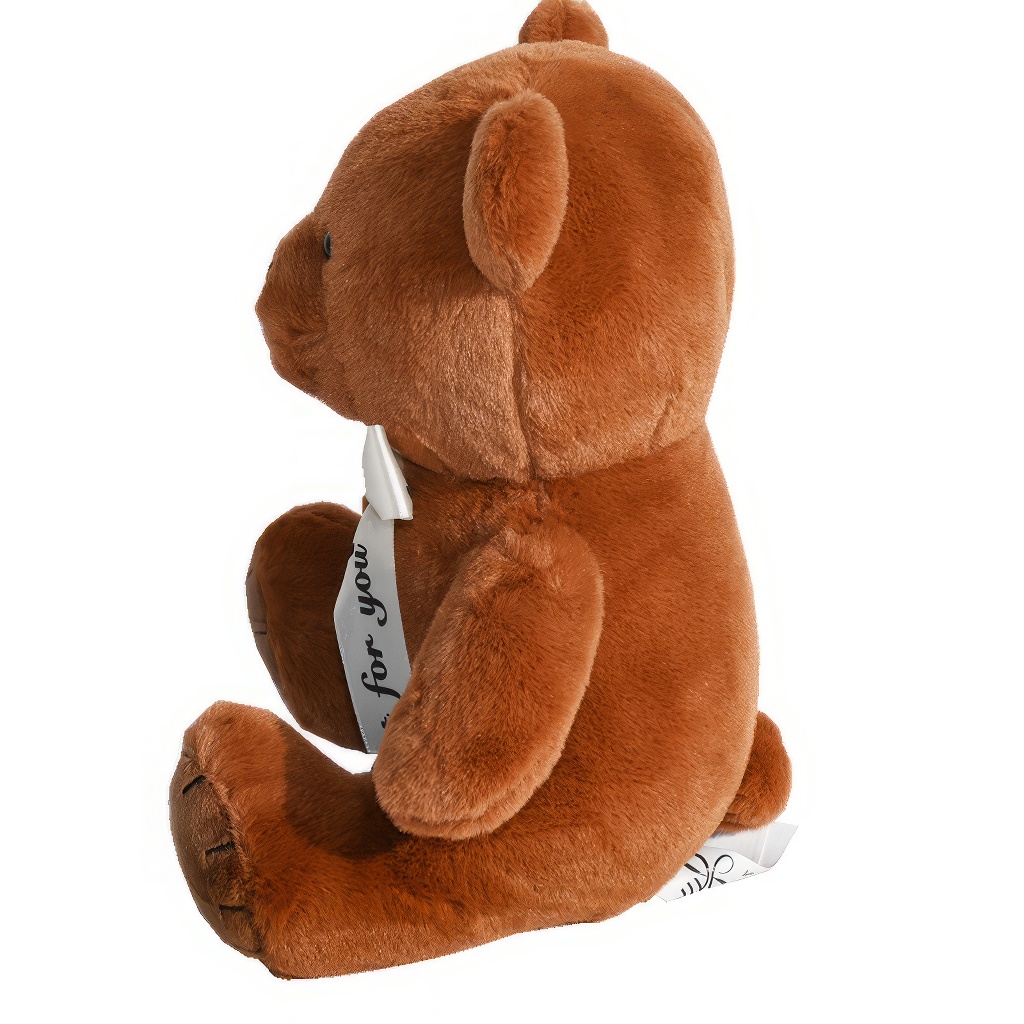Teddy mackó sötétbarna - 25 cm