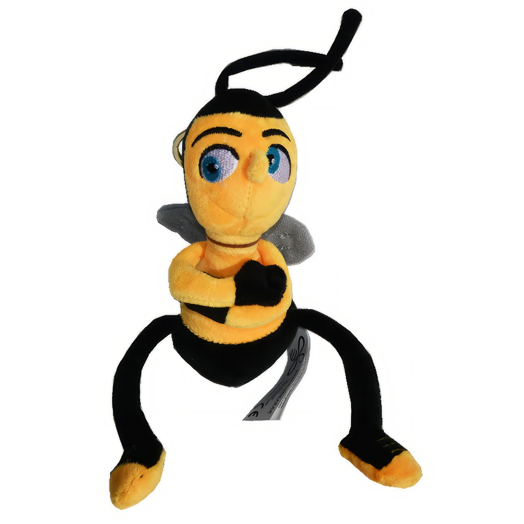Plüss méhecske Bob kulcstartóval - 24 cm