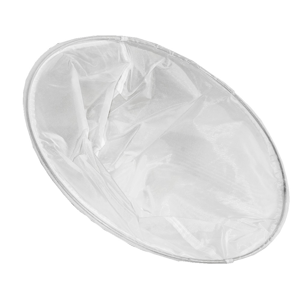 Rozsdamentes acél szita kerek megerősítéssel - finom - 450 mm