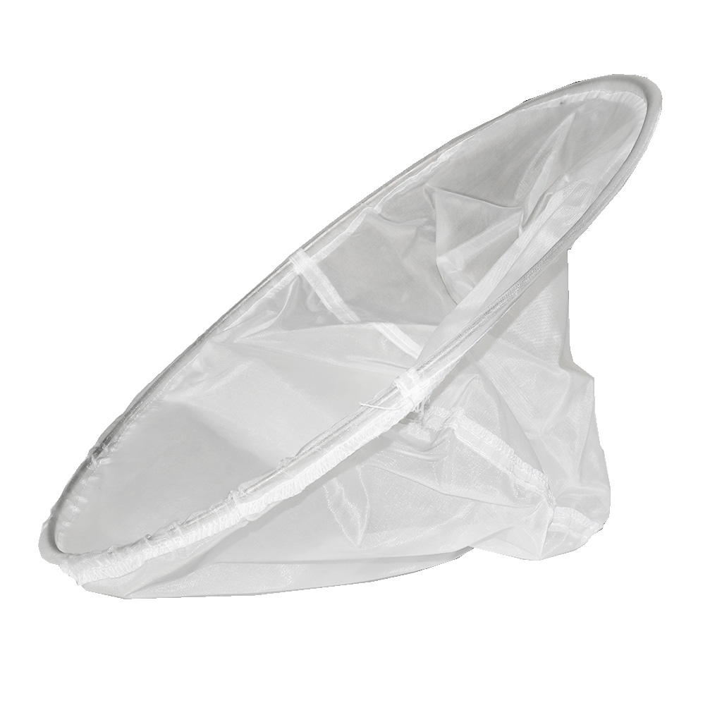 Rozsdamentes acél szita kerek megerősítéssel - finom - 450 mm