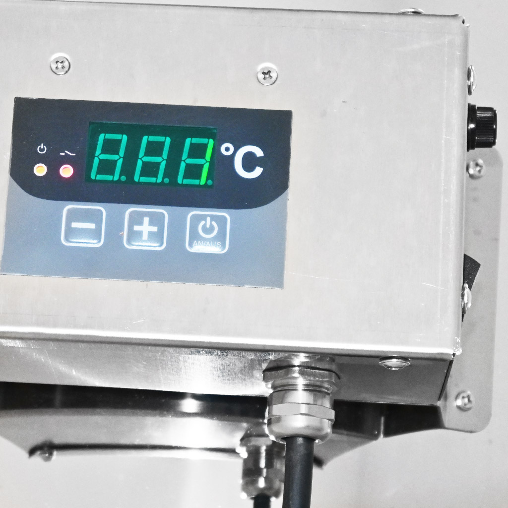 Mézkrémesítő berendezés fűtéssel Mellarius MaxiLine 230 V, 100 kg - automata