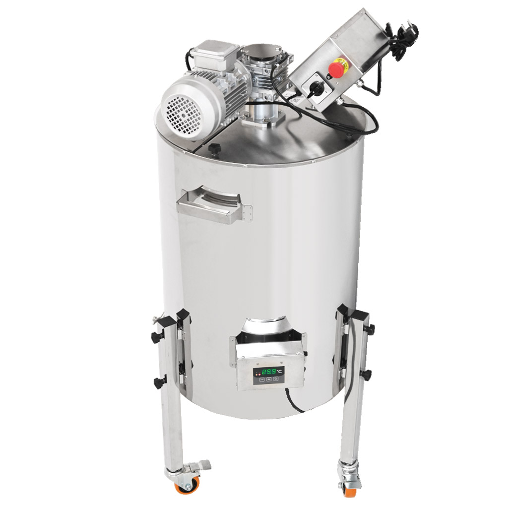 Mézpasztásító berendezés fűtéssel Mellarius MaxiLine 230 V 250 kg - automata
