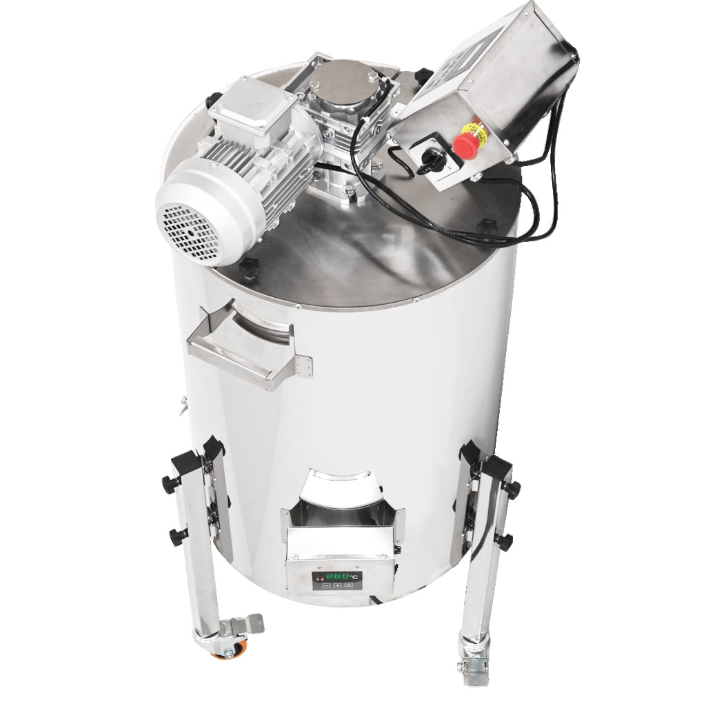 Mézpasztásító berendezés fűtéssel Mellarius MaxiLine 230 V 250 kg - automata