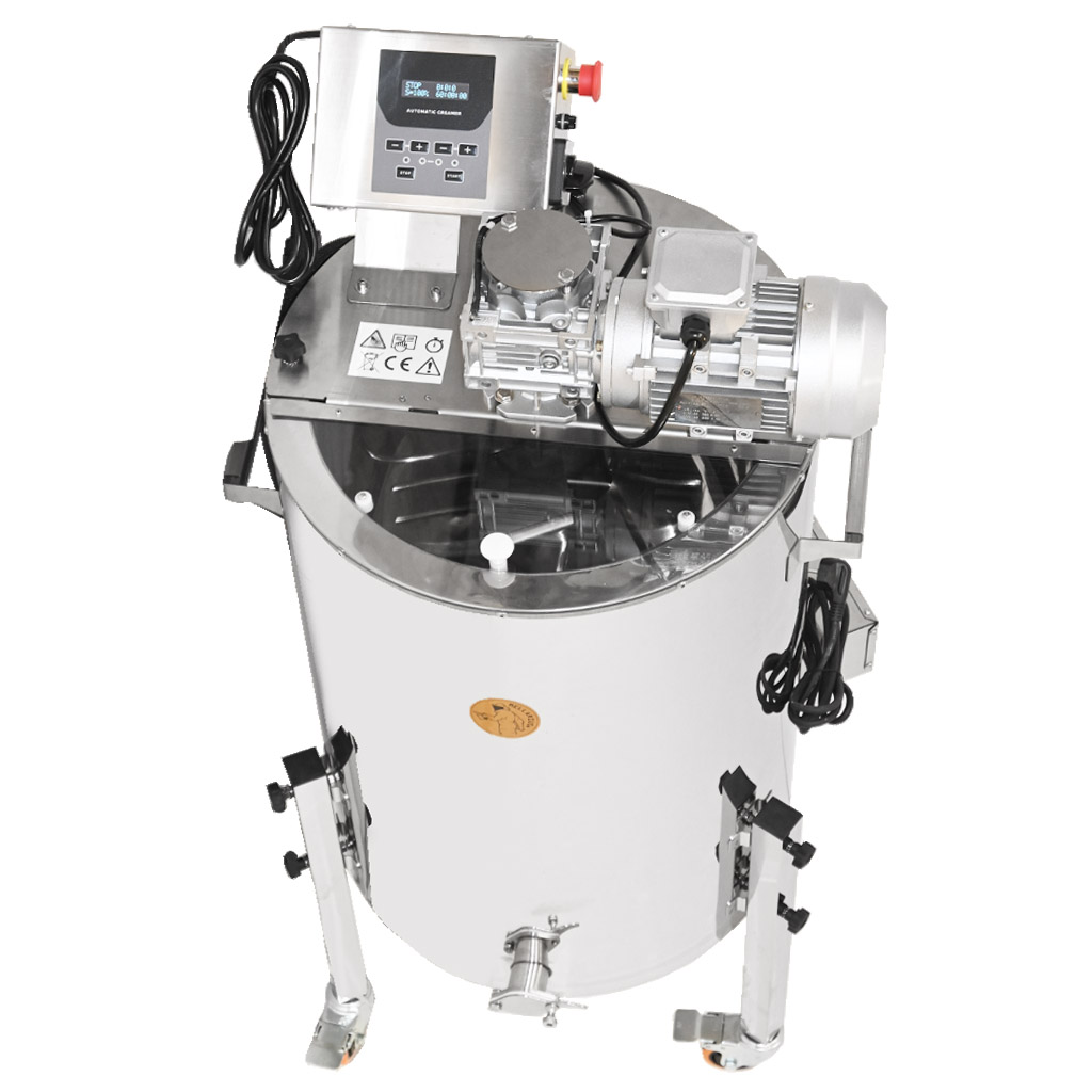 Mézpasztásító berendezés fűtéssel Mellarius MaxiLine 230 V 250 kg - automata