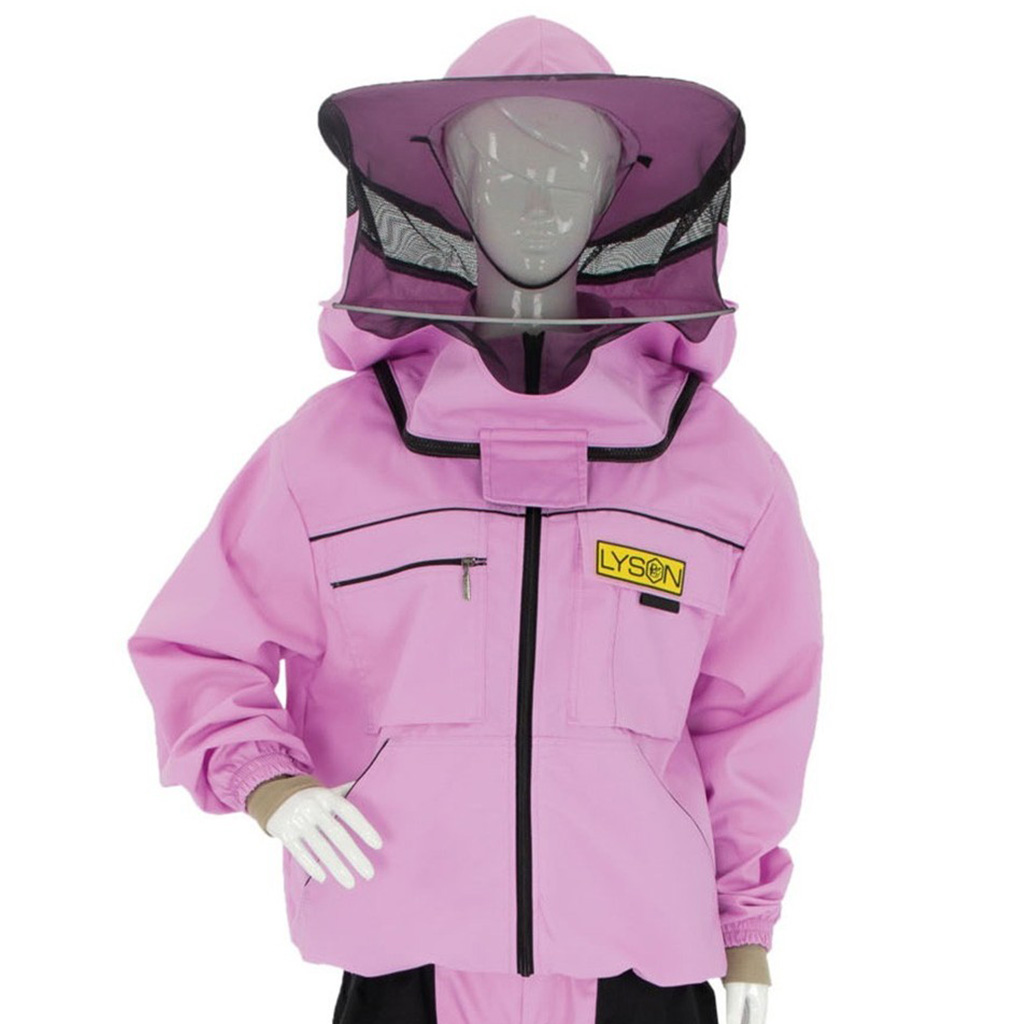 Méhészeti dzseki kalappal - lila - Lysoň, méret: S-XXL