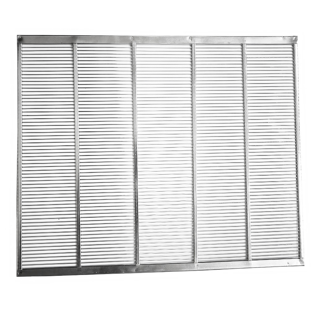 Műanyag anyarács fém 425x510 mm DE