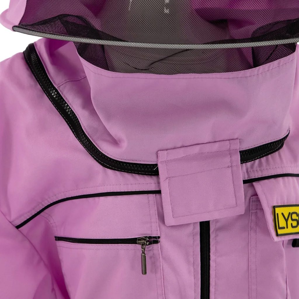 Méhészeti overál kalappal - lila - Lysoň, méret: S-XXXL