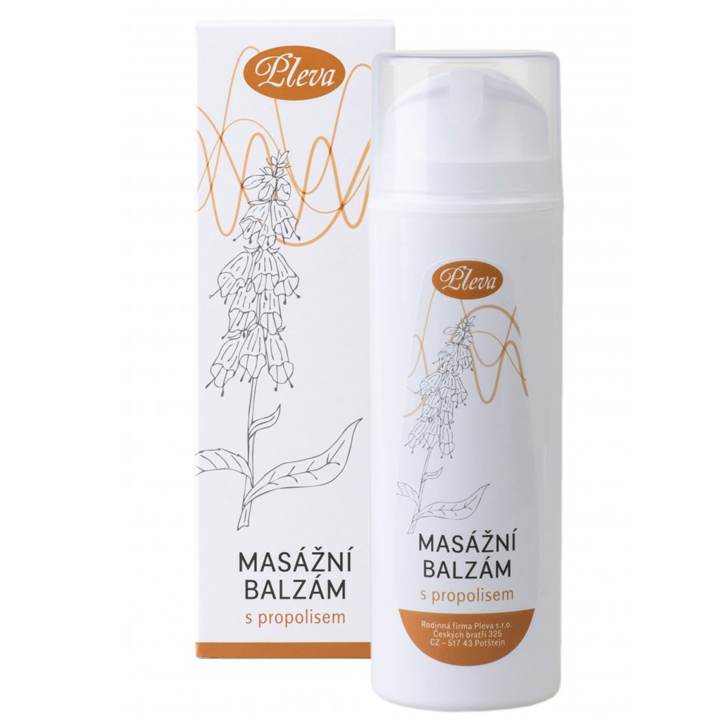 Pleva Propoliszos masszázsbalzsam - 150g