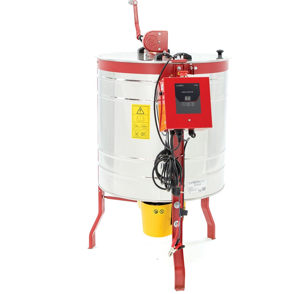 Lysoň Clasic 4 keretes kézi + elektromos 12/230V P60 mézpergető AKCIÓ