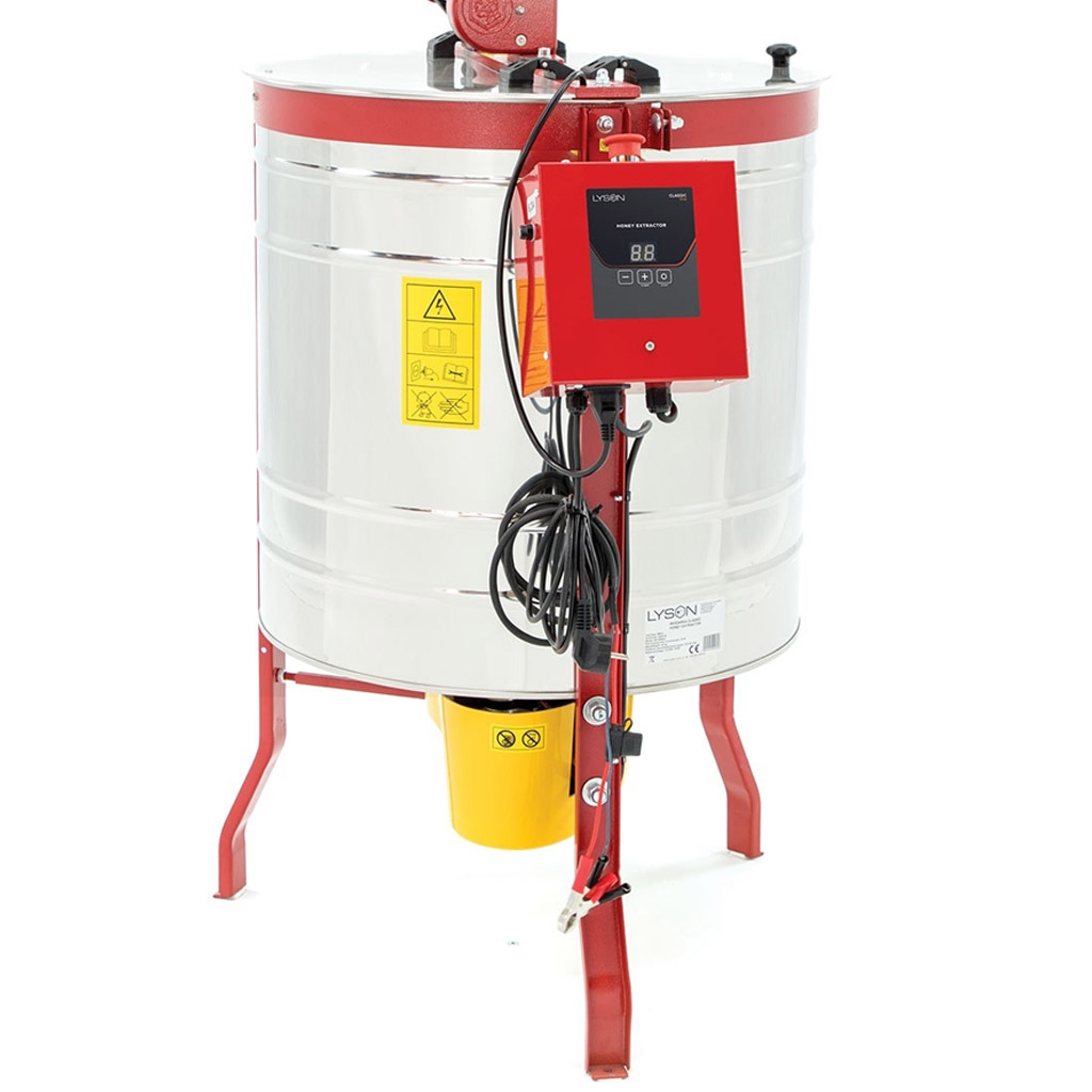 Lysoň Clasic 4 keretes kézi + elektromos 12/230V P60 mézpergető AKCIÓ