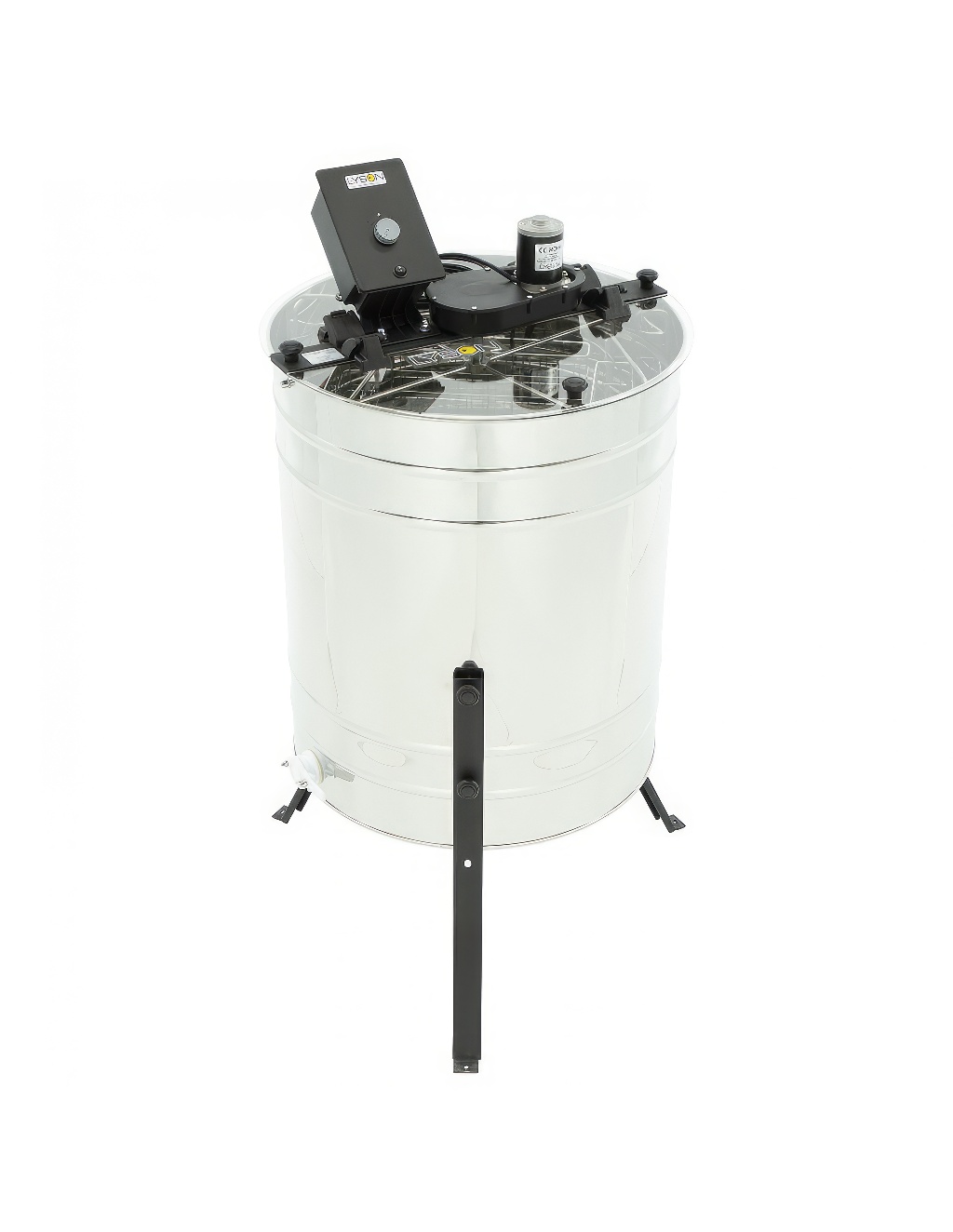 Lysoň Basic 4 r. kézi irányváltós elektromos mézpergető 230V Langstroth P60