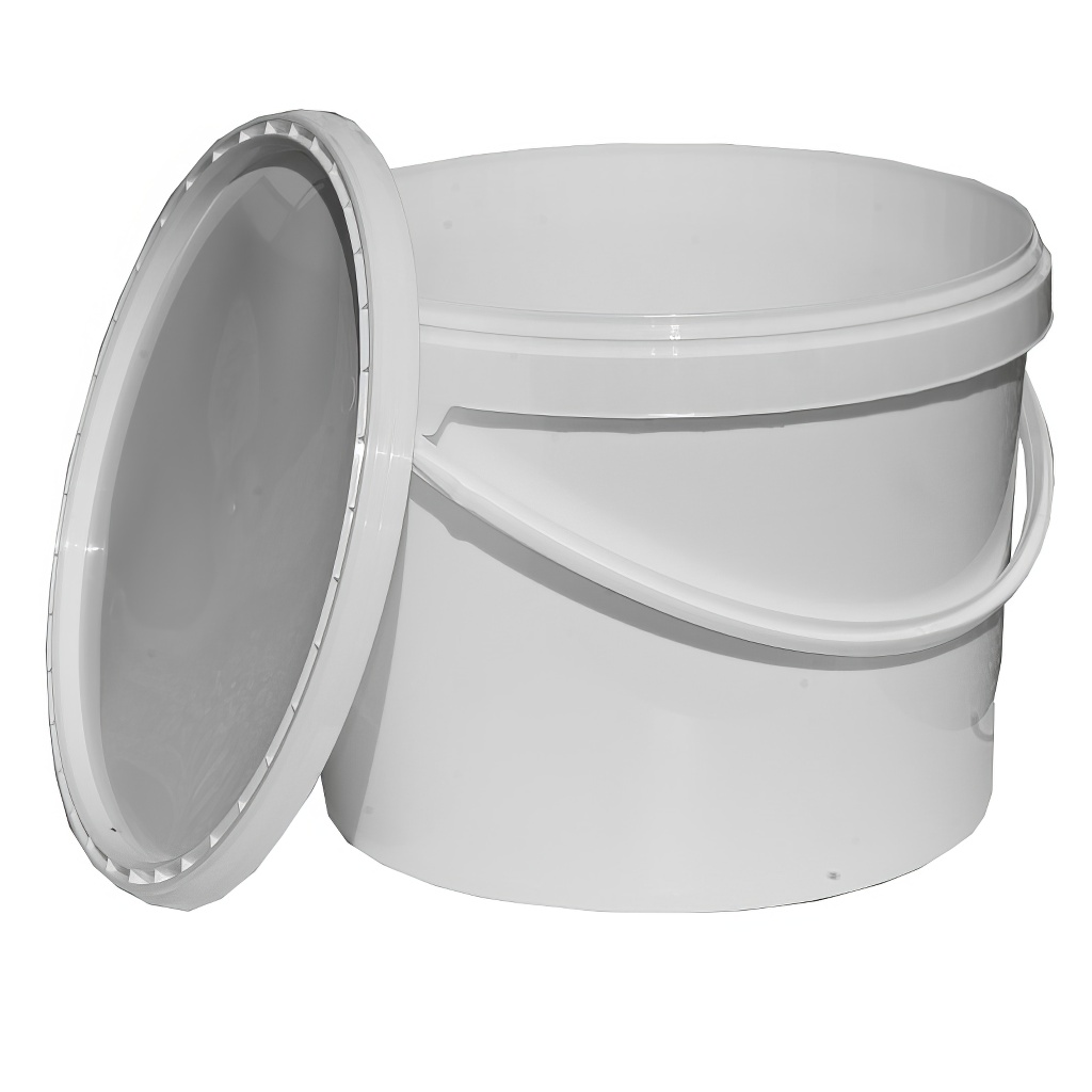 Műanyag mézeskanna 15 kg fehér