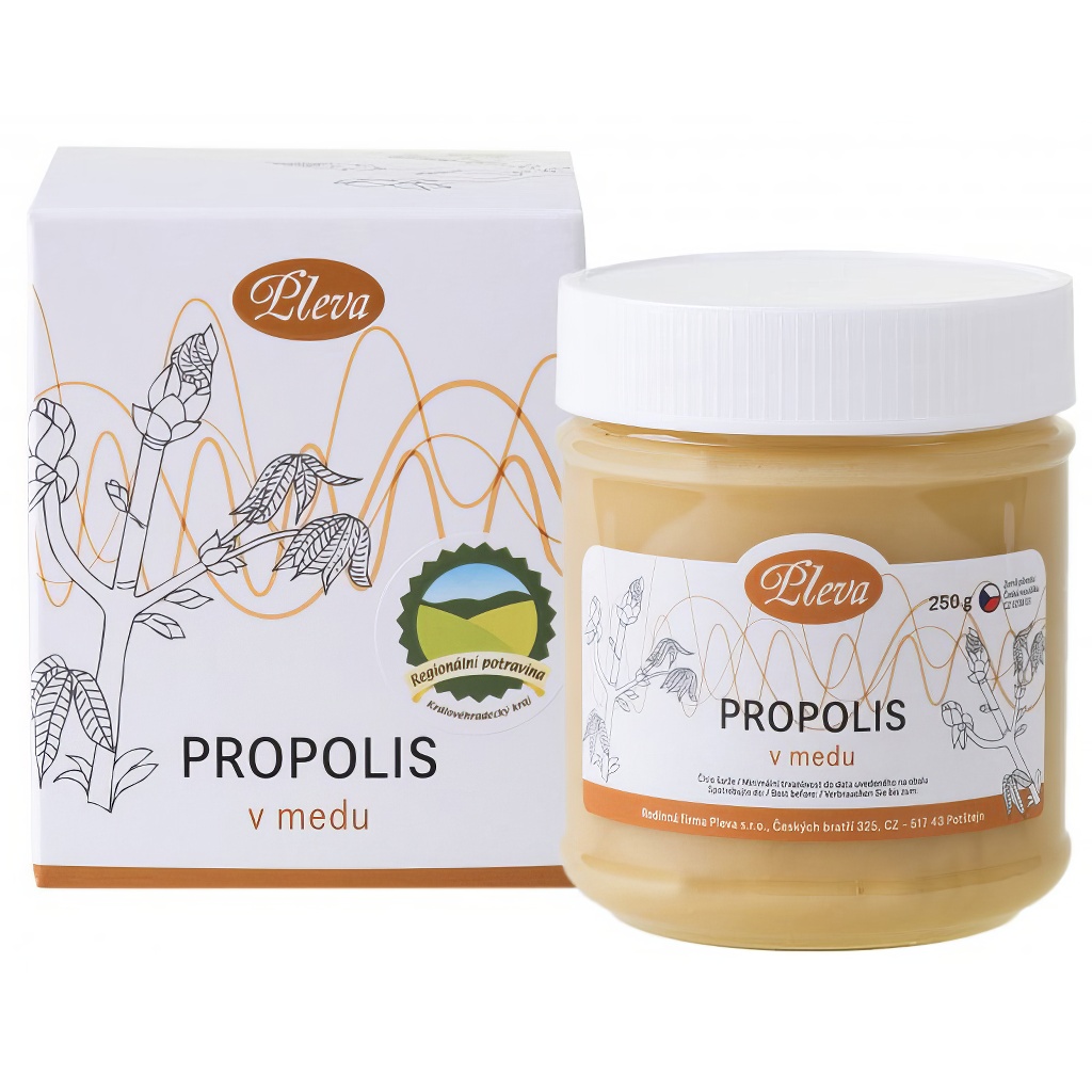 Pleva Propolisz mézben - 250g