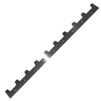 Lépkeret-távtartó fésű - rozsdamentes Zander 9r - 377x28 mm
