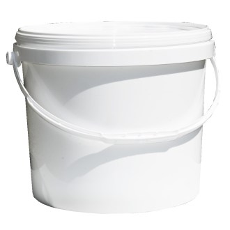 Műanyag mézeskanna 21 kg fehér