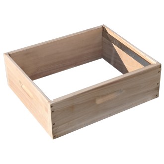 Langstroth méhészláda felsőrész - 2/3 - 159-es keretek - 10 keretes - sínekkel