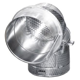 Ágdarab főző üst - teljes rozsdamentes acél brutár