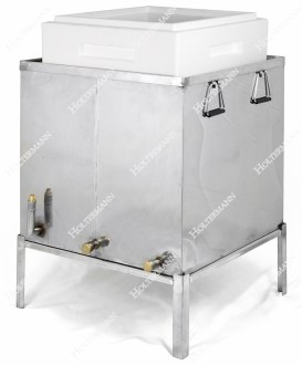 Rozsdamentes viaszkifőző gőzfejlesztővel 62 x 62 cm
