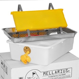 Fedelezőtálca - rozsdamentes acél - Mellarius