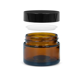Barna üveg pohár 50 ml