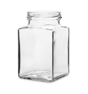 Négyszögletes üveg 260 ml (TO 58)