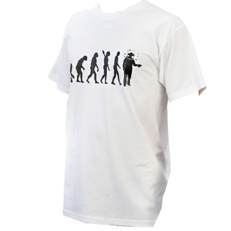 Méhészeti póló ApiSina Evolution, fehér