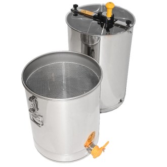 Mézkipergetőgép tartállyal Mellarius MiniLine 2 keretes kézi P40