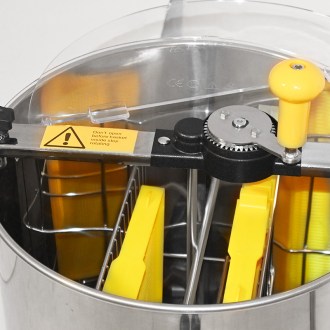Mézkipergetőgép tartállyal Mellarius MiniLine 2 keretes kézi P40