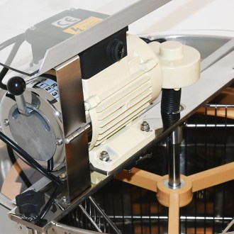 Mellarius OptiLine 3/9 r. mézpergető edénnyel 230V-os P52 elektromos meghajtással