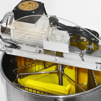 Mellarius OptiLine 3 keretes mézpergető tartállyal, 230V-os P40 elektromos meghajtással