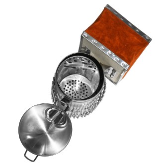 Füstölő (füstölő) - nagy - hosszú - kerek ultra ketreccel