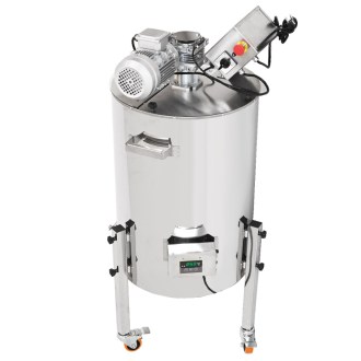 Mézpasztásító berendezés fűtéssel Mellarius MaxiLine 230 V 250 kg - automata