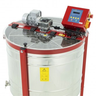 Lysoň Klasszikus 6 keretes automata elektromos mézpergető, 230V motor felül, P80 39x24