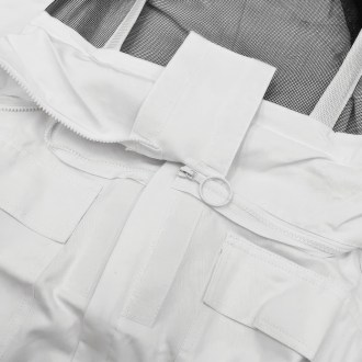 Méhészeti asztronauta ruha kámzsával méret: S - XXL
