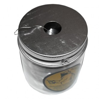 Kerethuzal MELLARIUS - rozsdamentes acél etetőval 500 g