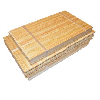 Langstroth 1/2 - 137 - Hoffman keretléc, előfúrt, hornyolt - 50 db