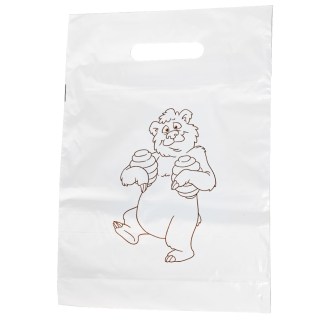 Méhecskés műanyag zacskók 30×35 cm - 50 db