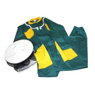 Méhészeti overál, zöld - CZ méret: 52-60