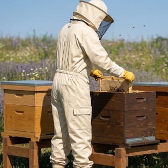 Méhészeti kezeslábas OPTIMA Lysoň, méret: S-XXXXL