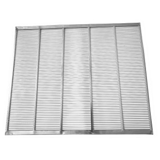 Műanyag anyarács fém 425x510 mm DE