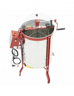 Lysoň CLASSIC LINE 4 keretes tangenciális kézi + elektromos 12/230 V P50 mézpergető
