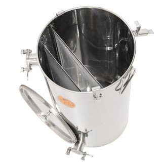 Mézpergető és tisztító vödör Mellarius MaxiLine 50 kg 2 szűrővel