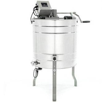 Lysoň OPTIMA mézpergető, 4 keretes, kézi-elektromos 12/230V P60