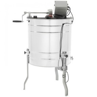 Lysoň OPTIMA mézpergető, 4 keretes, kézi-elektromos 12/230V P60