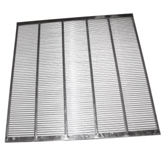 Műanyag anyarács fém 463x477 mm DE