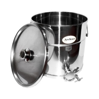 Pergetővödör ApiNord - rozsdamentes kifolyóval 25 kg
