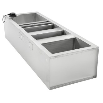 Mézvödör kaszkádszűrővel, fedéllel és szintérzékelővel