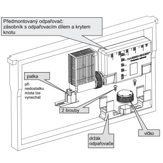 Illékony anyagok párologtatója - eredeti Nassenheider II