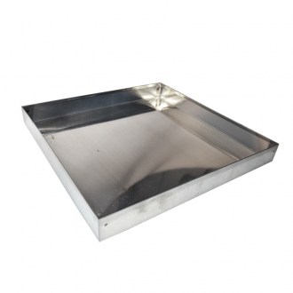 Rozsdamentes fedél 510x510x50 mm - kaptár 2 cm